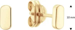 Jackie Gold Ohrringe - Vivaldi 585 Gold Ohrringe - Gr. unisize - in Gold - für Damen