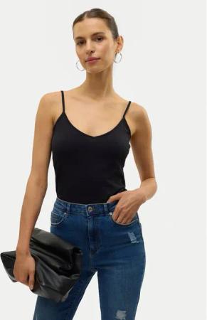Vero Moda Top My Soft 10152911 Schwarz Regular Fit