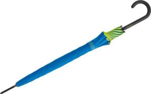United Colors of Benetton Stockregenschirm Long AC mit Auf-Automatik HW 2024 - super sonic, leuchtende Modefarben mit kontrastreichem Saum