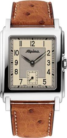 Alpina AL-530SAC3C6 Heritage Carree Automatik Herrenuhr 33mm 3ATM