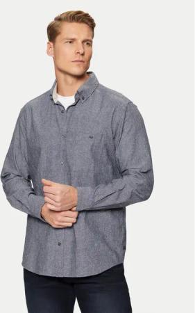 s.Oliver Hemd 2152433 Grau Regular Fit