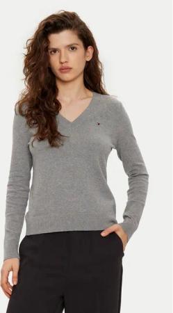 Tommy Hilfiger Pullover WW0WW40098 Grau Regular Fit