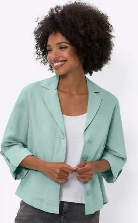 heine Blusenblazer Leinenblazer