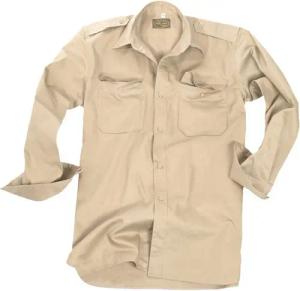 Mil-Tec Outdoorhemd US Diensthemd Langarm