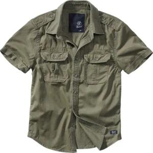 Brandit Outdoorhemd Brandit Vintage Hemd Kurzarm