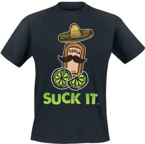 Goodie Two Sleeves T-Shirt - Suck It - M bis 3XL - für Männer - Größe 3XL - schwarz