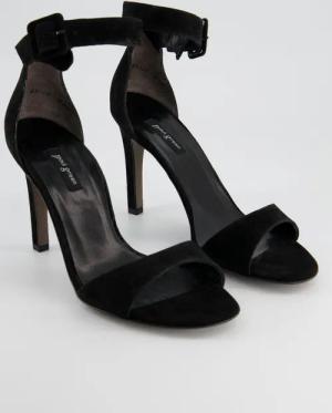 Paul Green Schuhe - 7582-021/023 Nubukleder (Schwarz, Gr. 39)