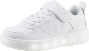 Skechers Sneaker "Blinkschuh SPORT COURT 92- SHOW MADDOX", Schnürschuh mit Blinkfunktion, Größenschablone zum Download