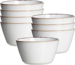 Ritzenhoff & Breker Schale Visby Müslischalen ø 14 cm 8er Set, Steingut, (8x Schale, 8-tlg)