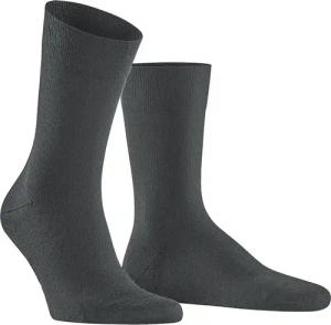 Falke Herren Socken grau Merinowolle unifarben