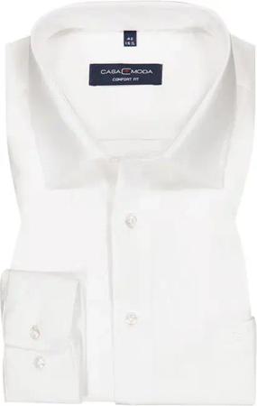 CasaModa Herren Hemd weiß Comfort Fit