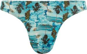 bruno banani Herren Badestring blau Mit Prints