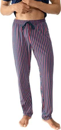 Mey Herren Hose rot Jersey-Baumwolle Gemustert