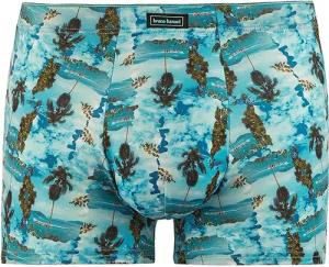 bruno banani Herren Badetrunk blau Mit Prints