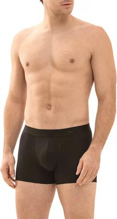 Mey Herren Shorty schwarz Baumwolle & Mix unifarben