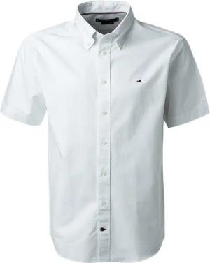 Tommy Hilfiger Herren Kurzarmhemd weiß