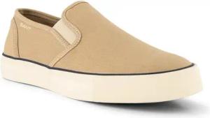 Gant Herren Slip Ons beige Textil & Canvas