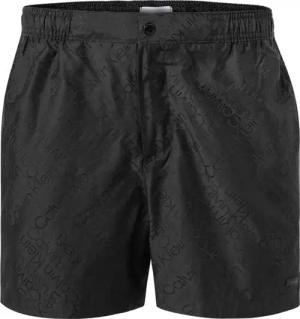Calvin Klein Swimwear Herren Badeshorts schwarz unifarben