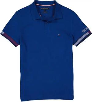 Tommy Hilfiger Herren Polo-Shirt blau Slim Fit