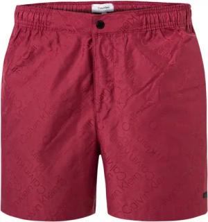 Calvin Klein Swimwear Herren Badeshorts rot unifarben