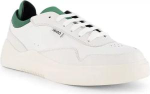 HUGO Herren Sneaker weiß Glattleder