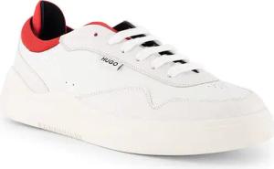 HUGO Herren Sneaker weiß Glattleder
