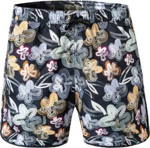 EMPORIO ARMANI Herren Badeshorts blau,multicolor Mit Prints
