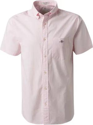 Gant Herren Kurzarmhemd rosa