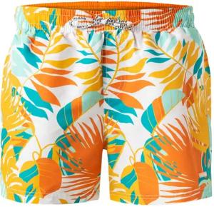 Pepe Jeans Herren Badeshorts grün,rosa Gemustert