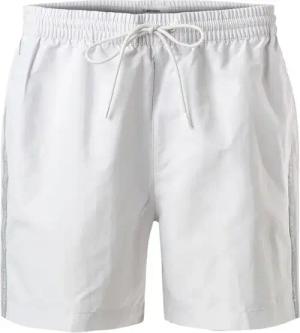 Calvin Klein Swimwear Herren Badeshorts grau Mikrofaser unifarben