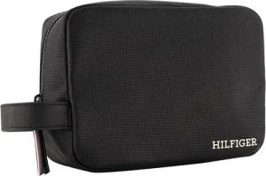 Tommy Hilfiger Herren Kulturtasche schwarz Mikrofaser/Nylon
