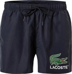 LACOSTE Herren Badeshorts blau Mikrofaser unifarben