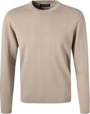 Marc O'Polo Herren Pullover beige unifarben