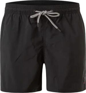 FIRE + ICE Herren Badeshorts schwarz Mikrofaser unifarben
