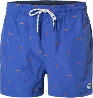 NORTH SAILS Herren Badeshorts blau Mikrofaser Gemustert