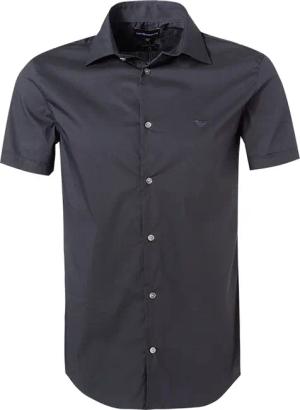 EMPORIO ARMANI Herren Kurzarmhemd blau