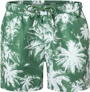 Strellson Herren Badeshorts grün Gemustert