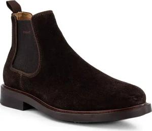 Gant Herren Chelsea Boots braun Velours