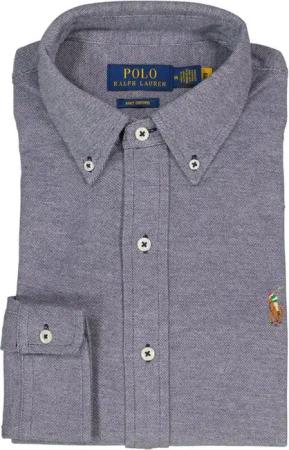 Polo Ralph Lauren Herren Hemd blau meliert