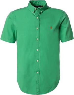 Polo Ralph Lauren Herren Kurzarmhemd grün Slim Fit