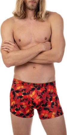bruno banani Herren Trunk orange Geprintet