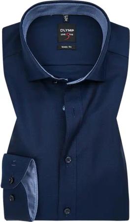 OLYMP Herren Hemd blau