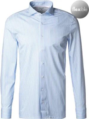 OLYMP Herren Hemd blau gestreift