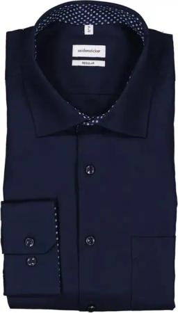 Seidensticker Herren Hemd blau