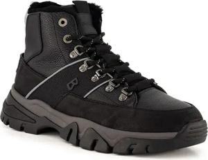 BOGNER Herren Schnürschuhe schwarz Glattleder