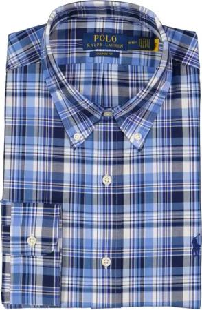 Polo Ralph Lauren Herren Hemd blau kariert