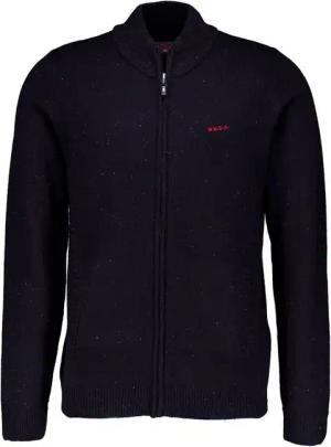 N.Z.A. Herren Cardigan blau unifarben
