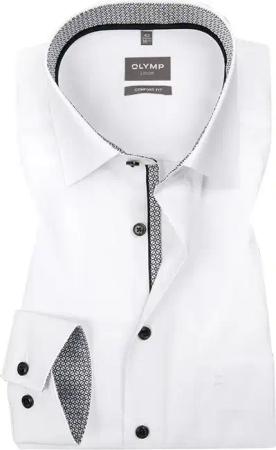 OLYMP Herren Hemd weiß Comfort Fit