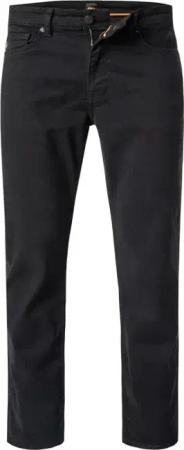 BOSS Orange Herren Jeans schwarz Slim Fit
