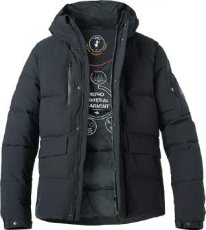 SAVE THE DUCK Herren Steppjacke schwarz unifarben